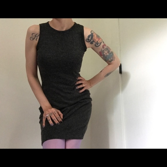 Jaloux/zalu Charcoal Grey Tank Dress - Picture 9 of 13